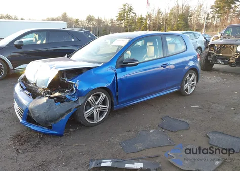 2012 Volkswagen Golf R 2-Door из США, поврежденный, VIN WVWRF7AJ9CW337337